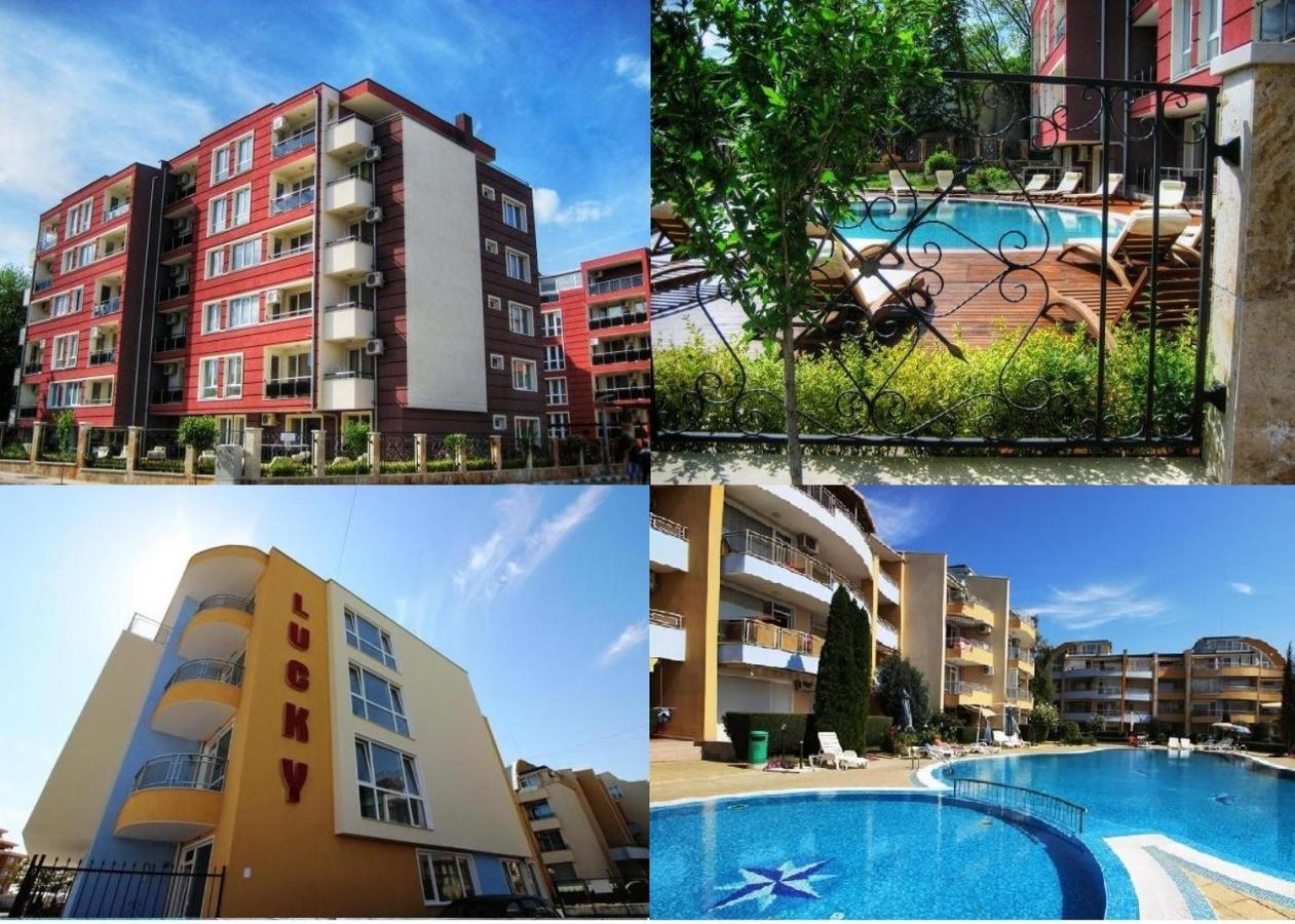 Allia Apartments Ravda Exterior foto